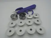 2 Boobin Cases M Style 10 Aluminum Bobbin Consew 206RB Walking Foot Industrial