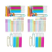 2 Set Knitting Markers Knitting Tool Set Cable Knitting Needle Stitching Markers