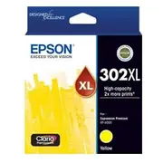 Epson 302XL High Yield Yellow Ink Cartridge