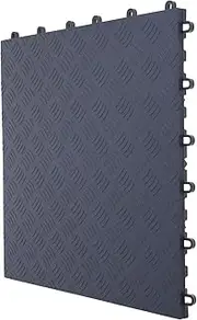 OSALADI Floor Drain Plastic Partition Carpet Tiles Rubber Floor Mats for Garage Floor Deck Blocks Rubber Flooring Garage Rubber Floor Mat Garage Gym Flooring Play Mat Polypropylene Pp