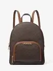 Michael Kors Jaycee Medium Logo Backpack in Brown Women's Handbag