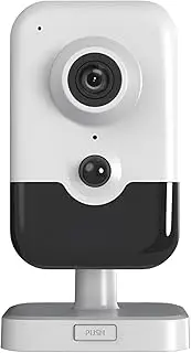 PWS Security 8MP Network IP Security Camera 2.8mm Cube Camera DS-2CD2483G2-I-2.8MM with SD Slot and Audio Option 2 Way Talk, POE 12V Required. Bracket Included.