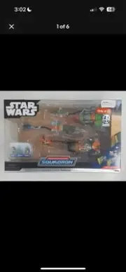 Star Wars Micro Galaxy Squadron Boonta Eve Classic Podracer Damage To Box #0153