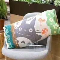 在飛比找樂天市場購物網優惠-真愛日本 抗菌 枕巾套 龍貓 森林浴 34x64 龍貓tot