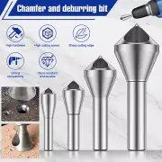 4x Chamfer Deburring Drill Bit Set 90 Degree High Speed Steel Countersink Bits♘·