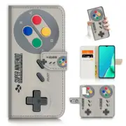 ( For ZTE Blade A51 ) Wallet Flip Case Cover AJ23437 Game Controller