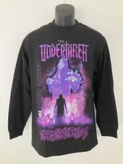 The Hundreds WWE The Undertaker Long Sleeve Shirt Double Sided Graphic NWT M