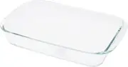 IBILI Kristall High Rectangular Tray, 40 x 25 x 6 cm, Transparent