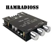 100W*2 Bluetooth 5.0 Amplifier Board 2 CH Stereo Amp Treble Bass ZK-1002T Kit