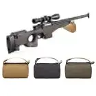 2pcs Tactical Rifle Gun Bench Rest Stand Hunting Shooting Range Support Sandbag
