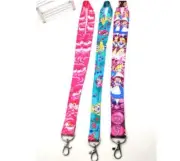 50pcs Alice Neck Strap Lanyard Key chain Phone Card Badge Holder
