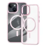 ZUSLAB iPhone 14 / iPhone 13 MagSafe Case Slim Hybrid Pro Protective Heavy Duty Shockproof Cover for Apple - Pink