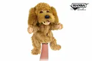 Hansa Creation Hand Puppet Poodle 28cm CA Australia HC8456
