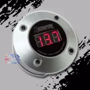 3 Digit RED LED Digital 12v Digital Voltmeter Car Marine Audio Video Motorcycle
