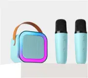 Kids Karaoke Machine Adult Karaoke Machine 2 Wireless Microphones Bluetooth Spea