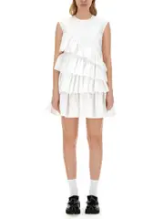 [MSGM] MSGM-Dress With Ruffles-Donna 42