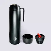Flask - 1 Litre - Insulated Water Bottle Stainless Steel With Flex Cap