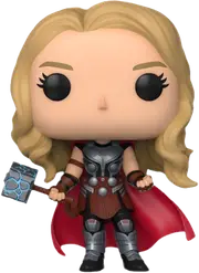 Thor 4: Love and Thunder - Mighty Thor without Helmet Metallic US Exclusive Pop! Vinyl