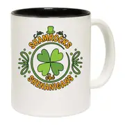 Shamrocks And Shenanigans Irish St Patricks Day Ireland Mug Cup