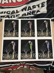 Emek Star Tree Girl Uncut Test Print Numbered To 2