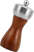 SHOWERORO Wooden Pepper Grinder with Ceramic Core Manual Salt Pepper Mill for Precise Grinding Grinding Levels for Enhanced Flavor Versatile Kitchen Tool