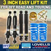 3 Inch 75mm Suspension Lift Kit Webco Shock Lovells for Toyota Hilux KUN26 GGN25