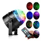 RGB LED Disco Ball DJ Party USB Light Effect Strobe Remote Auto Sound Activated
