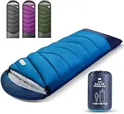 Sleeping Bags for Adults Cold Weather,Portable, Waterproof,Lightweight Sleeping Bag for Tall Girls Boys with Compression Sack for Warm Camping, Hiking, Outdoor & Indoor