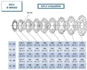 Campagnolo Campag 9Sp 21T Cog Cs-9S 211