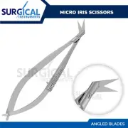 Micro Iris Scissors Sharp/Angled Ophthalmic & Lab Instruments German Grade