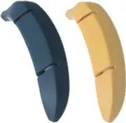 PRETYZOOM 1 Set 2pcs Banana Sharpening Stone Scissors Sharpener Knives Cutter