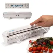 Cling Film Dispenser. Just pull over your plate and press to cut.