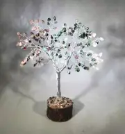 LOVE GEMSTONE CHIP TREE WITH 300 STONES CRYSTAL TREE OF LIFE