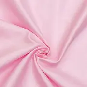 Fabric Mart Direct Soft Pink Faux Silk/Art Silk Fabric by The Metre, 18 Continuous Metres 107 cm Width Slubeed Faux Silk Solid Color Pink Wholesale Silk Upholstery Fabric for Curtains Bridal Dress