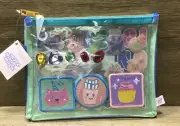 Kids' Decorate-Your-Own-Pouch DYI Kit Set Ages 10+ Cat Unicorn Cupcake SCUFFS