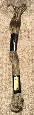 Vtg Madeira 6 Strand Cotton Floss M-611 Brown NOS
