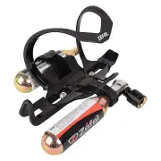 Zefal Bicycle Pulse Z2i Bottle Cage Black with EZ Big Shot 2 x 25g