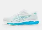 ASICS GEL-QUANTUM 360 Trainers White and Digital Aqua Shoes