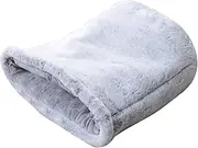 ＫＬＫＣＭＳ Cat Sleeping Bag Cat Bed Cave Kennel Cozy Comfortable Calming Cushion Kitty Sack for Cats Dog Chihuahua Pomeranian Poodle, Gray
