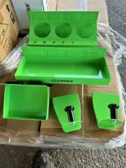 Toolbox Tray Set Tool 4 PC Magnetic Box Cabinet Side Shelf Storage Van.