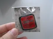 Tim Holtz Distress Enamel Collector Pin Lumberjack Plaid Red Ranger limited