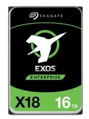 Seagate 16TB 3.5in SATA EXOS X18 Enterprise Internal Hard Disk Drive HDD 7200RPM