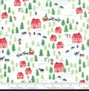 The North Pole by Stacy Hsu for Moda. 4 yards, rare, OOP.
