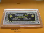 ONE Acrylic Snaplock Currency Holder for Small (Modem)Currency* Bank Notes Money