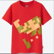 Men's Uniqlo Nintendo Mario 8-Bit UTGP 2017 T-Shirt, Size XL BRAND NEW