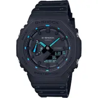 在飛比找momo購物網優惠-【CASIO 卡西歐】G-SHOCK 八角農家橡樹雙顯手錶 