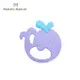 【加拿大 Marcus & Marcus】動物樂園感官啟發固齒玩具 - 鯨魚 (紫)