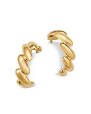 Zoe Chicco 14K Yellow Gold San Marco Huggie Hoop Earrings