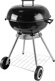 guogiyala Portable Charcoal Grills - 18 inch Compact benchtop grills, insulated lid bbq grills, camping, picnics, backyards and patios