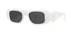 PRADA PR 17WS White/Dark Grey (142-5S0) Sunglasses